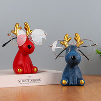 Creative Peaceful Deer Glasses Frame Ornament Glasses Stand Glasses Shop Decoration Props Display Stand Stand for Glasses