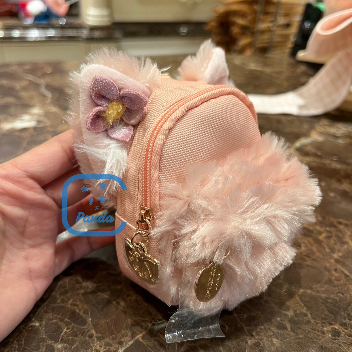 товар из китая 香港迪士尼乐园 玲娜贝儿 linabell 背包造型 腰包 零钱包 收纳包 Disney