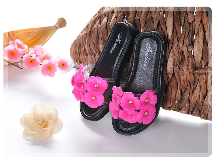 Pantoufles enfants en autre pour été - semelle PU - Ref 986795 Image 12