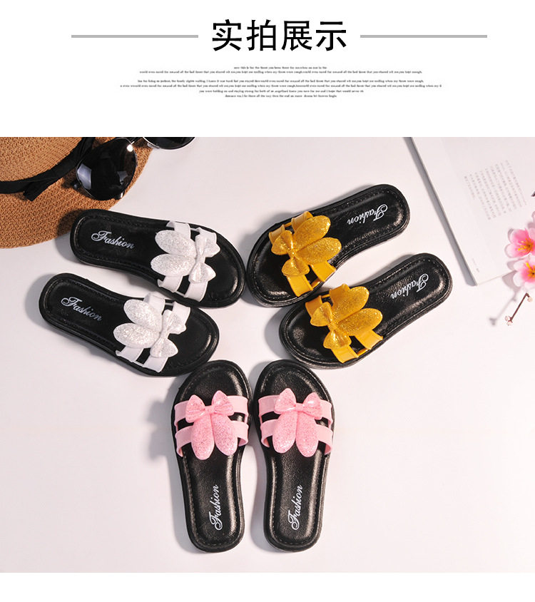 Pantoufles enfants en autre pour été - semelle plastique - Ref 986817 Image 9