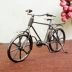 Mới retro cổ điển mô hình xe đạp kim loại thủ công sắt thủ công đáp ứng bộ sưu tập quà tặng sinh nhật đồ trang trí nhỏ trang trí phòng khách nhà ống Trang trí nội thất
