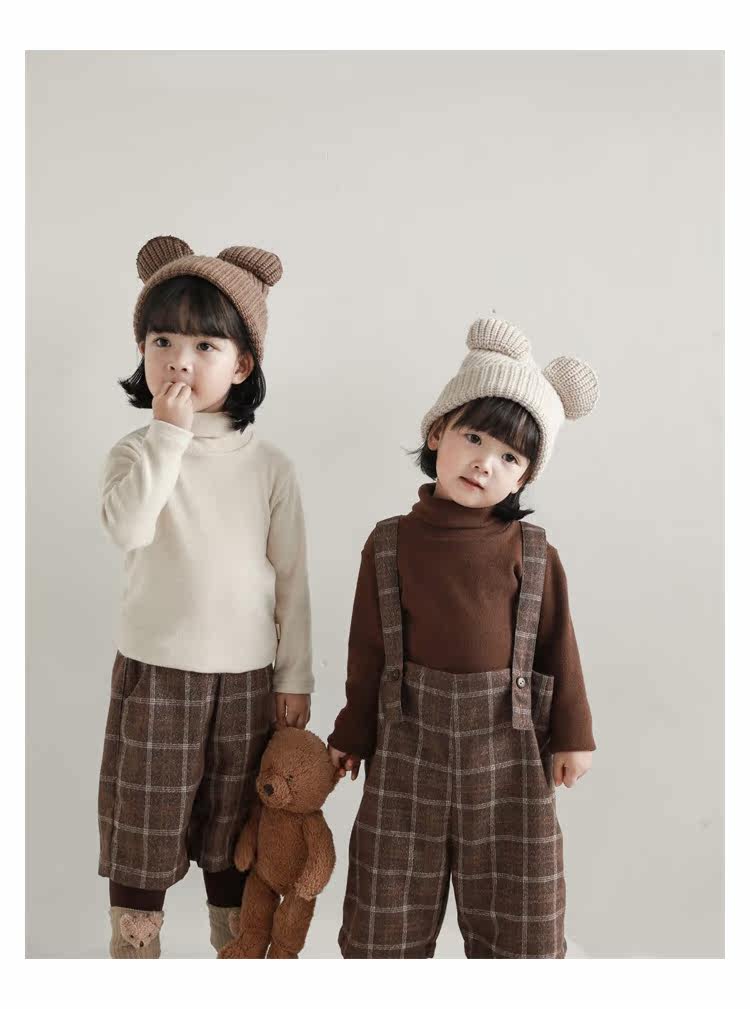 Детский осенний комбинезон, штаны, ретро комплект, бретели, в британском стиле, стиль     