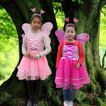 61 Childrens Performance Costume Dance Performance Princess Dress Dress Performance Props Angel Butterfly Wings Girl