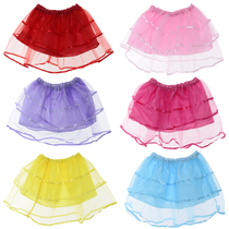 61 Children Dance Costumes Princess Dresses Dress Fluffy Skirt Half-Cut Dress Nursery Girl Performance