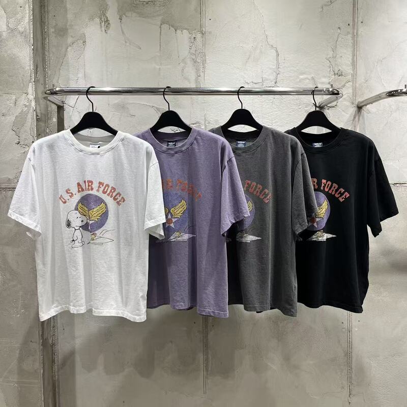 Vanta Korean Dongdaemun Women's Clothing Purchasing Agent Pure Cotton Pilot Snoopy Short-Sleeved T-Shirt B051807Lb208 Vanta Korean Dongdaemun Women's Clothing Purchasing Agent Pure Cotton Pilot Snoopy Short-Sleeved T-Shirt B051807Lb208