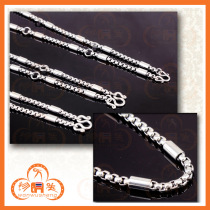 Thai Buddha brand special titanium steel Stainless Steel Necklace 1 3 5 hanging chain shell Tibet wipe Buddha statue