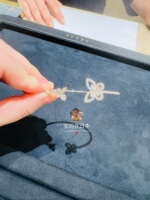 Japanese purchasing agent direct mail Graff/Graff Butterfly Phantom Platinum Multiple Diamond Bracelet