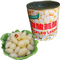 Export sweet and sour buckwheat head buckwheat head canned fruit snacks pickles fresh buckwheat head Jiangxi specialty buckwheat head 3200g