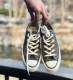 Converse Converse New 1970s Samsung tiêu chuẩn cỏ xanh thấp để giúp đôi giày vải retro 162060c