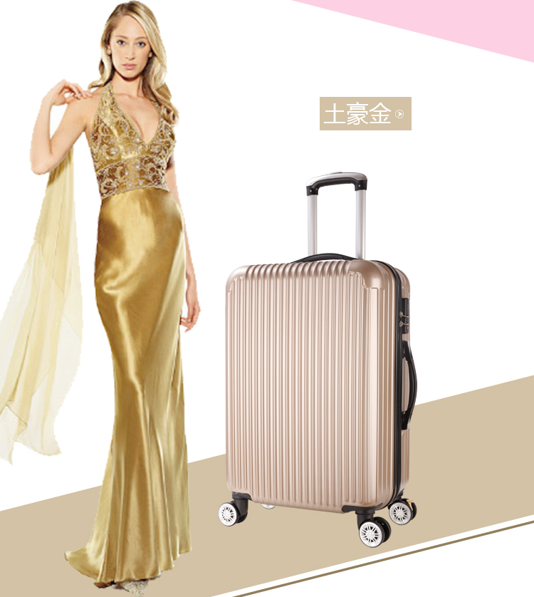 Mới 20 inch máy bay bánh xe đẩy trường hợp hộp hành lý khóa kéo vali vali nam và nữ kinh doanh nội trú thủy triều vali to