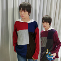 Kamen Rider Kiryu War Rabbit five-color color matching hooded sweater cos surrounding daily clothes long-sleeved