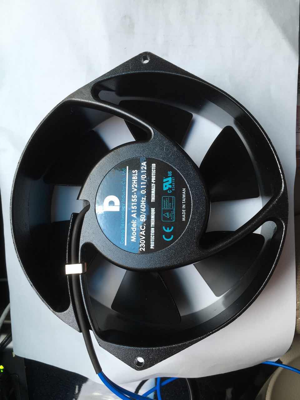 Dying A15155-V2HBLS 15055 16855 Iron fan blade 220V Fan P21755-HBL-ES