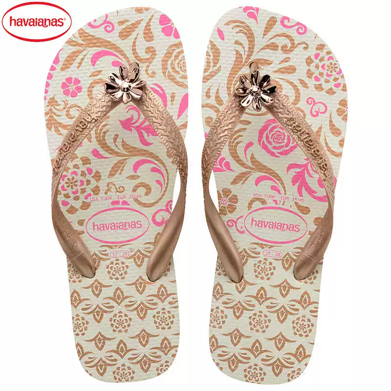Флип‑флопы Havaianas модные, шлепанцы, городской стиль, тонкий ремешок