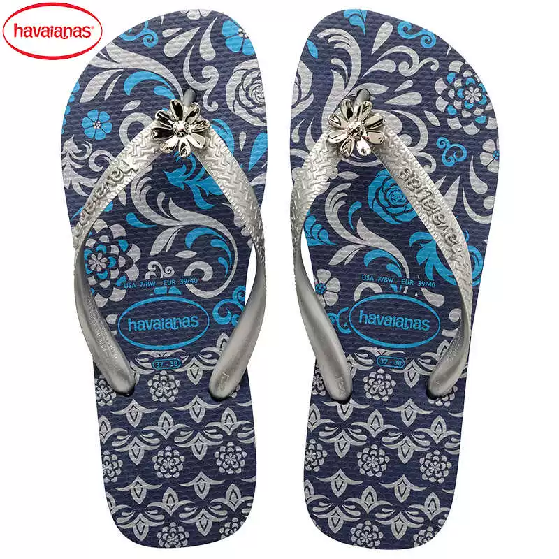 Флип‑флопы Havaianas модные, шлепанцы, городской стиль, тонкий ремешок