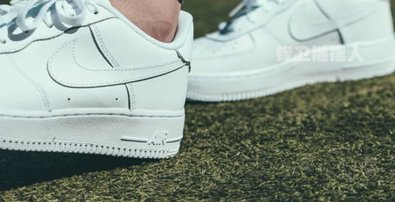 NIKE Air Force 1 AF1 All White Air Force Số 1 Giày nam và nữ thông thường 315122-111 - Dép / giày thường