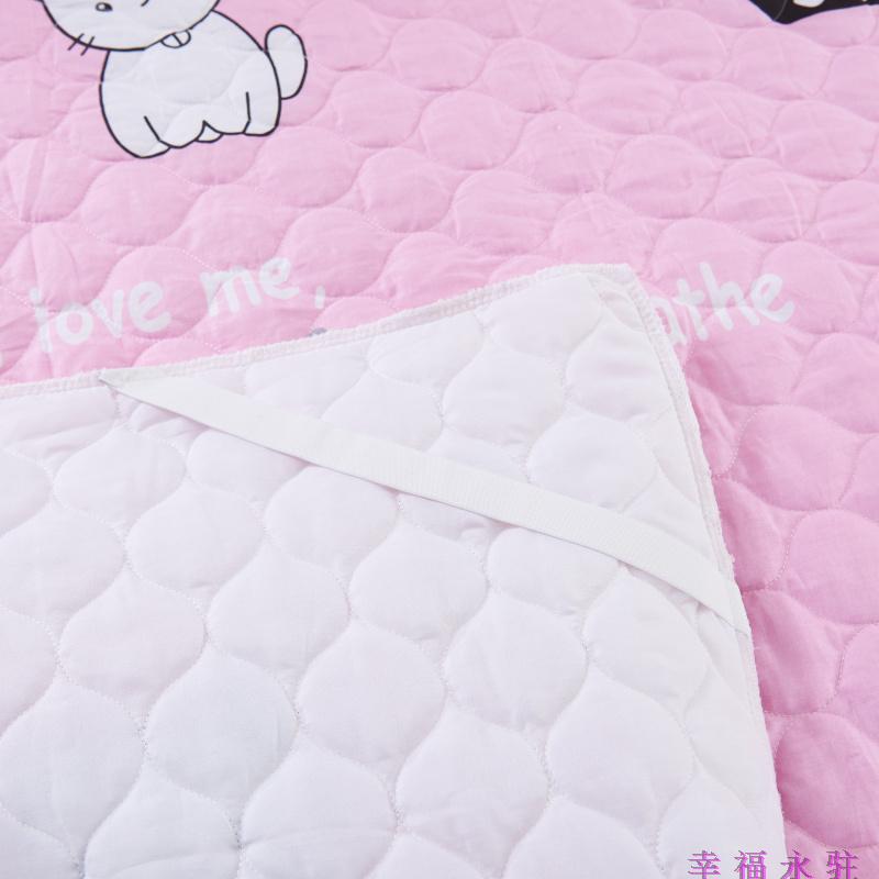 Chần bông trải giường cotton phong cách Châu Âu bedless giường váy mảnh duy nhất cotton cộng với cotton bed cover giường với giường baffle