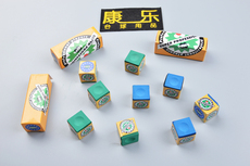 Мел для кия 台球职业巧粉意大利进口龙戈尼longoni赛级蓝钻巧克「康乐正品」