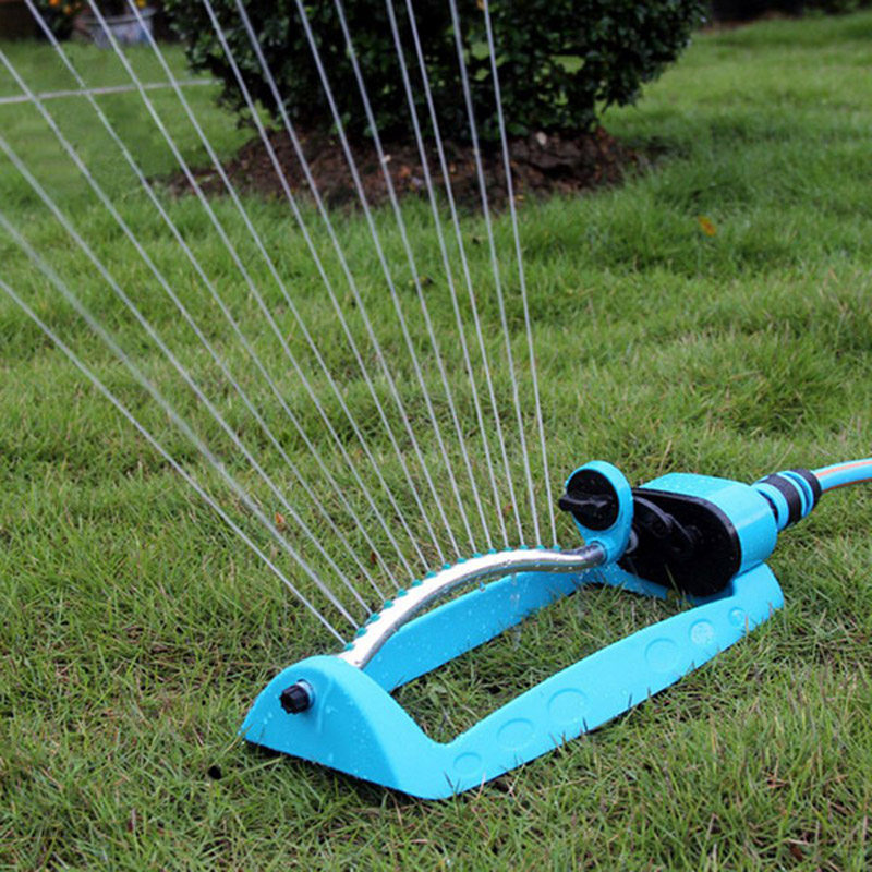 15 holes are not afraid of blocking automatic swing sprinkler high-speed rail bridge maintenance sprinkler garden lawn watering nozzle