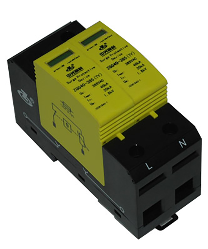 Medium light arrester ZGG20-385 2 0 (TY) 220 volt power supply three-level arrester surge protector