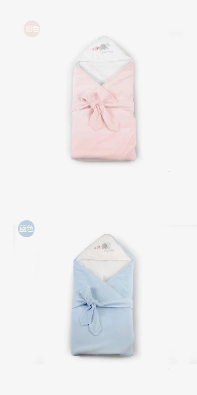 Mabo sơ sinh cotton nhung dày ấm áp để giữ em bé để giữ khăn chăn em bé cung cấp mùa thu đông - Túi ngủ / Mat / Gối / Ded stuff gối nằm cho bé sơ sinh