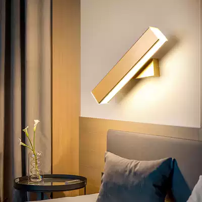 Nordic bedroom bed head LED wall lamp Creative aisle stairs Living room dining room lamps Simple modern dimming remote control