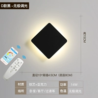 Однослойный квадрат D Черный квадратный проводник бесконечности + пульт дистанционного управления