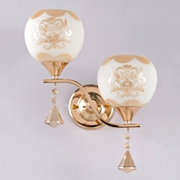 B -тип золотой двойной головки без лампочек без линий тяги