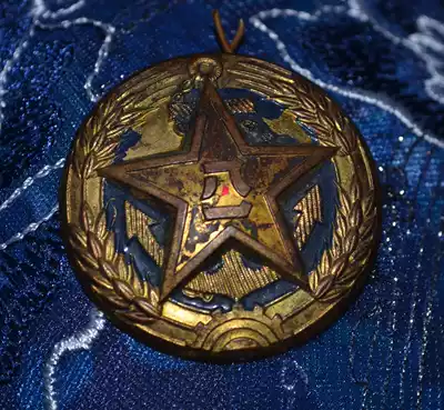55 style copper hat micro hat micro 55 sea hat micro 55 type military fan hat badge 50 s military fan hat badge