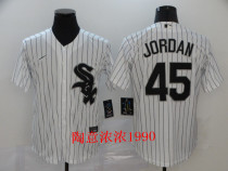 Chicago White Sox 45#JORDAN White Sox new baseball uniforms men