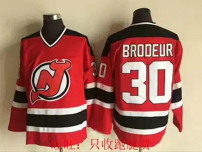 New Jersey Devils demon retro ice hockey suit Stevens Brodeur Jerseys