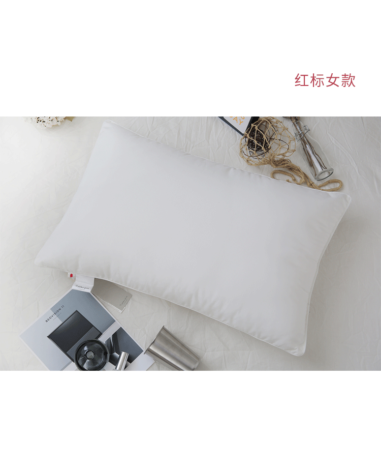 Màu xanh tiêu chuẩn nam màu đỏ mẫu nữ tiêu chuẩn gối đôi hai mặt gối tựa đầu giường