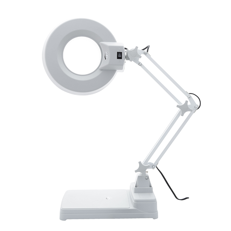 Lt-86C Desktop Magnifying Glass Lamp, Dual-Lens Folding Magnifying Glass for Newspapers, Illuminated Magnifying Glass, 10X Magnification Lt-86C Desktop Magnifying Glass Lamp, Dual-Lens Folding Magnifying Glass for Newspapers, Illuminated Magnifying Glass, 10X Magnification