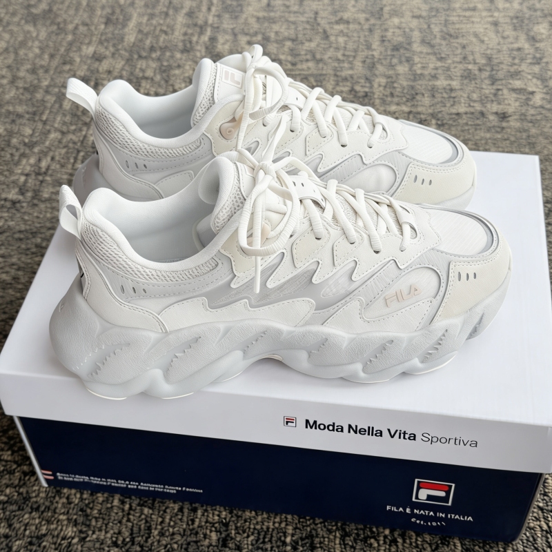 Fern Grass 2Nd Generation | Yang Mi's Same Style Fila Women's Shoes, Dad Shoes, Retro All-Season Sports Height-Increasing Casual Dad Shoes. Fern Grass 2Nd Generation | Yang Mi's Same Style Fila Women's Shoes, Dad Shoes, Retro All-Season Sports Height-Increasing Casual Dad Shoes.