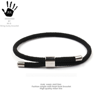 I already have a pair of small leather bands for my boyfriends bracelet ins a pair of small wrist hollets