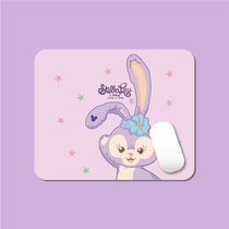 Mouse pad soft cute creative cute cute cute creative small mini table pad pink cartoon girl ins Wind