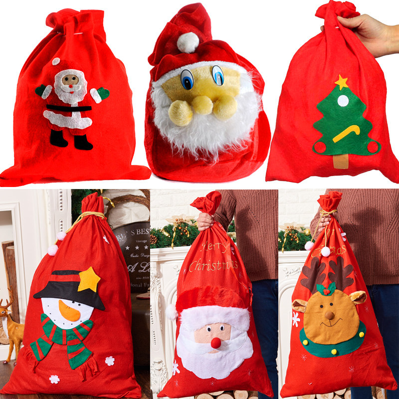 Christmas Size Bags Gift Bags Christmas Gift Bags Christmas Old Age Seniors Big-to-Bag Stamps in Bupack