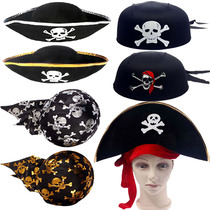 Love Novelty Halloween props prom party Pirates of the Caribbean costume hat boat captain hat pumpkin pirate hat