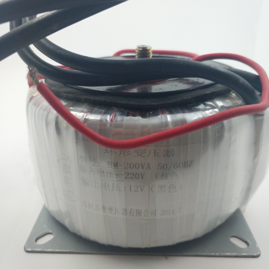 Wuxi Seiger Low Frequency Ring Power Transformer 200VA 220V 12V (24V 36V set to do)