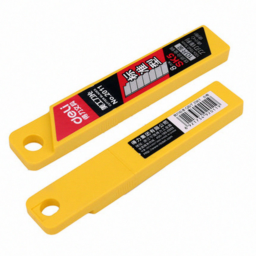 Deli blade whole box wallpaper knife 2056 2057 2011 2012 Zinc alloy utility knife holder five