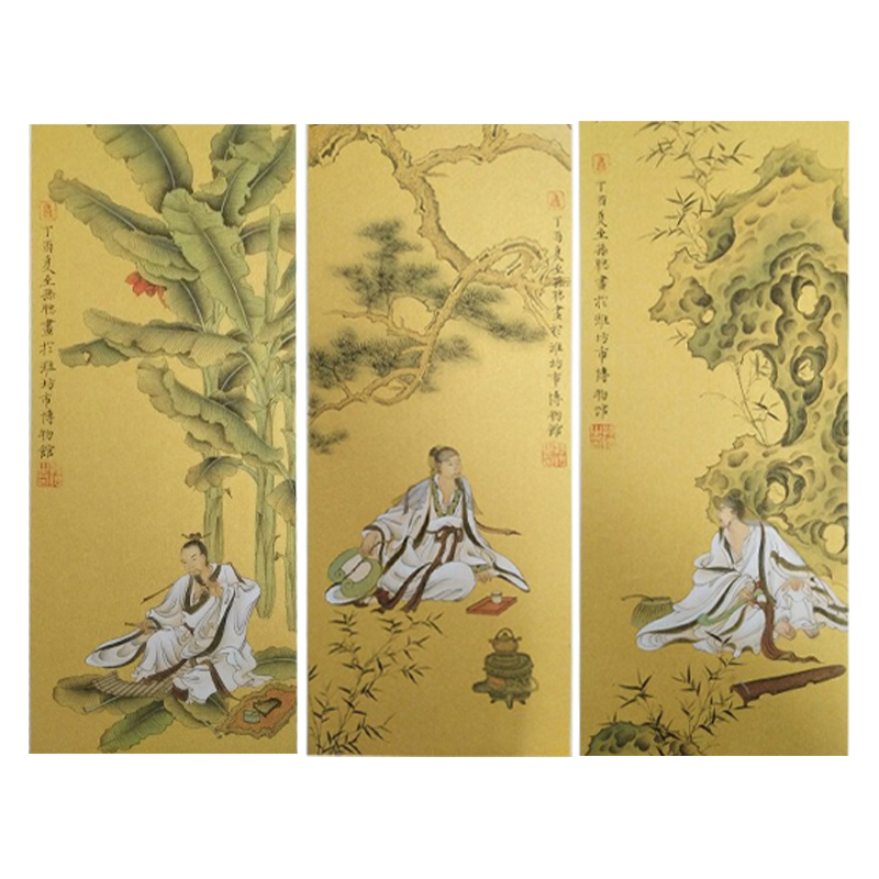 日本绢纸工笔画入门:揭开传统艺术的神秘面纱,开启你的仿古长卷之旅!-宣纸-淘宝百科网