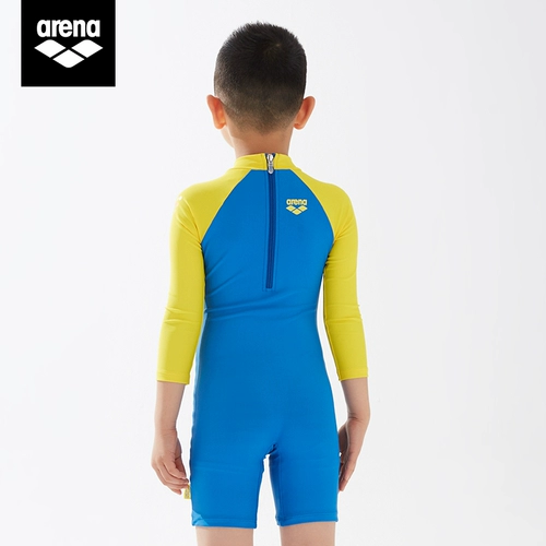 Детский купальник подходит для мужчин и женщин, мультяшный быстросохнущий лонгслив, защита от солнца