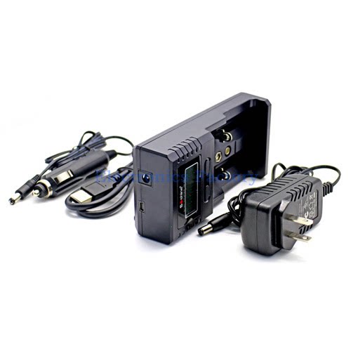 H2 current lithium battery iron - nickel - metal - metal - metal - metal - nickel - metal hydrogen 26650 18650 5 No. 7 charger 4 - slot independent LCD