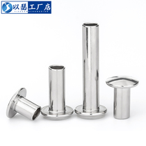 Hollow rivet M2M3M4M5M6M8 in the head hollow rivet with ther GB873 stainless steel 304-half hollow rivet