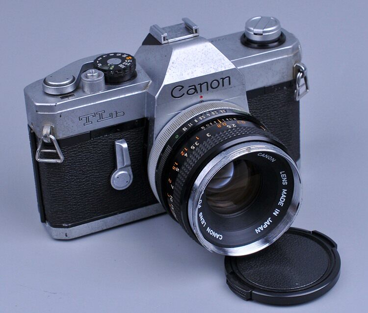 Canon TLB Full mechanical negatives single eye 50 1 8 lenses