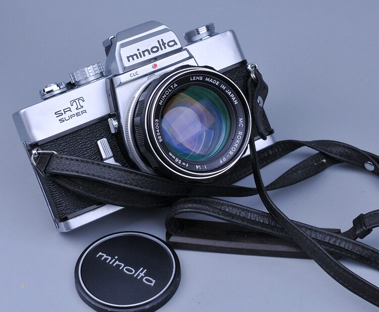 Minolta SRT-101 SRT SUPER fully mechanical film camera 55 1 8 58 1 4