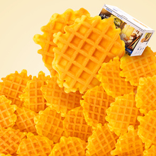 双重优惠：18.9元包邮 三只松鼠 轻格华夫饼750g/整箱