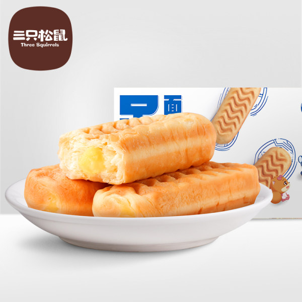 三只松鼠 手撕面包1000g 足迹面包750g 聚划算双重优惠折后¥18.9包邮 三只松鼠 手撕面包1000g 足迹面包750g 聚划算双重优惠折后¥18.9包邮