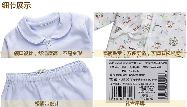 Coffret cadeau pour nouveau-né - Vêtements + Fournitures - Ref 1954616 Image 30