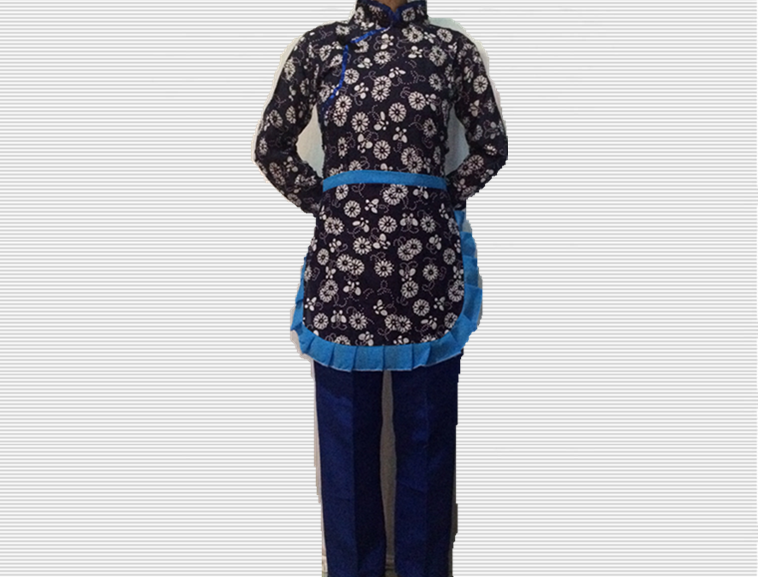 Village Aunt Tea Girl Performing Costume Aqing Sister-in-law to Perform Girl's Iron Mei Li Grandmother matchmaker Drama Costume