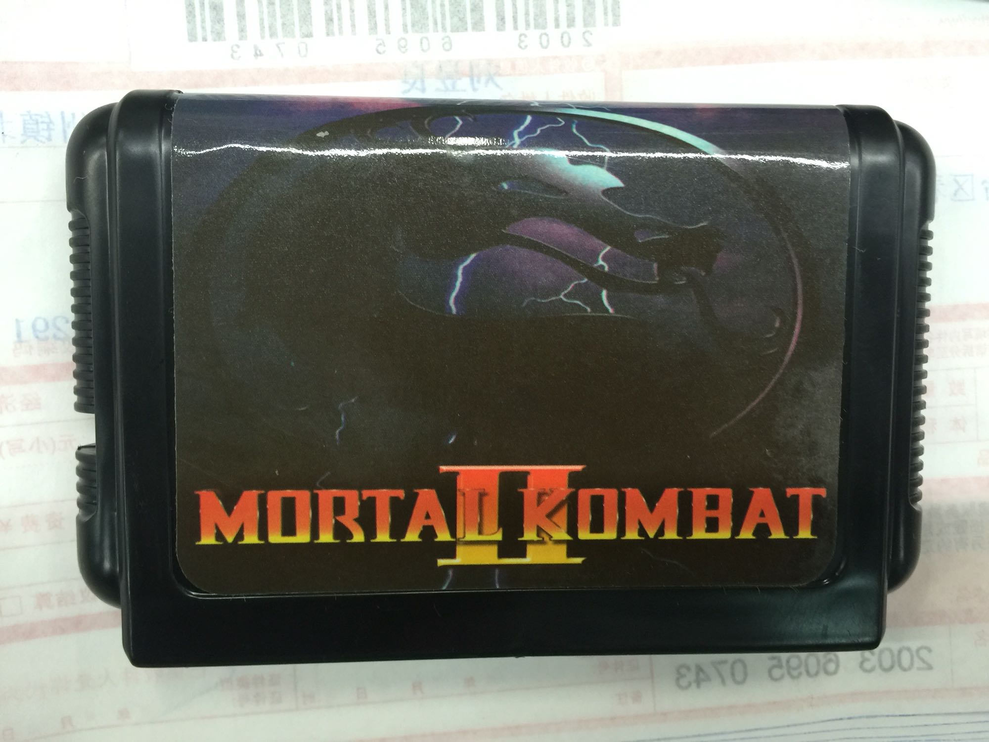 The Sega card is quick to hit the 2MD16 bit SEGA game card black card MD card Fast beating 2 generations-Taobao